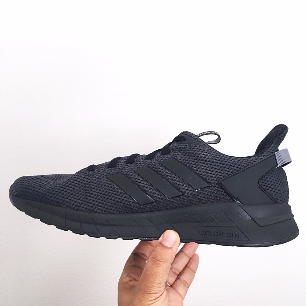 Adidas Men’s Questar Ride Black Running Shoes - Picture 3 of 6
